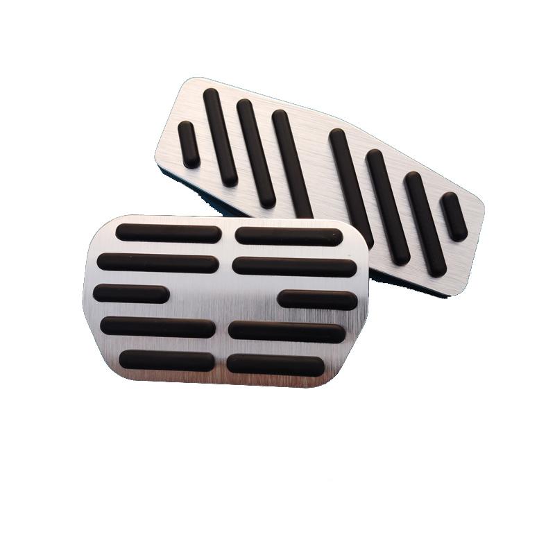 For GAC S7 GS3 EMZOOM 2025 2026 Car Accessories Aluminum Pedal Brake Accelerator Rest Cover Anti Skid Foot Pad Auto Styling 2pcs