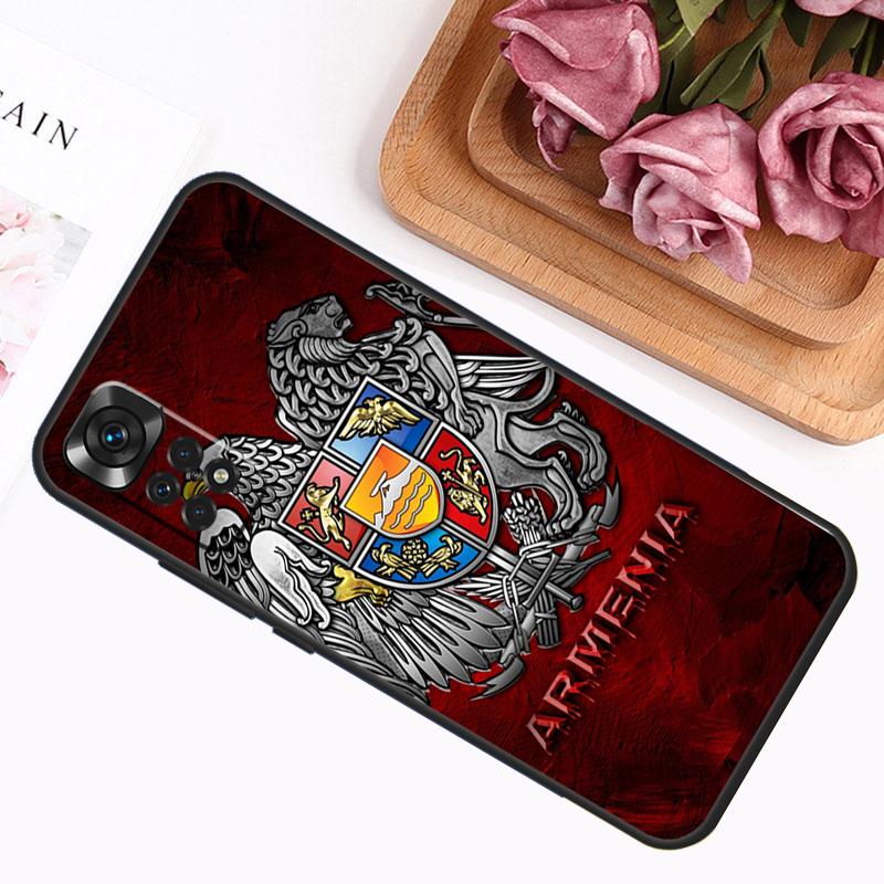 Armenia Armenian Flag Case For Xiaomi Redmi Note 14 12 11 9 10 13 Pro 9S 10S 11S 12S Redmi 13C 14C 10C 12C Cover