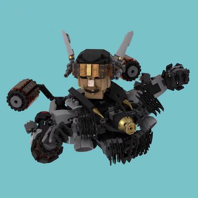 MOC Maze House Toilet Battle Monitor Toilet Legion Gather Summary Boy Mech Puzzle Assembly Building Blocks
