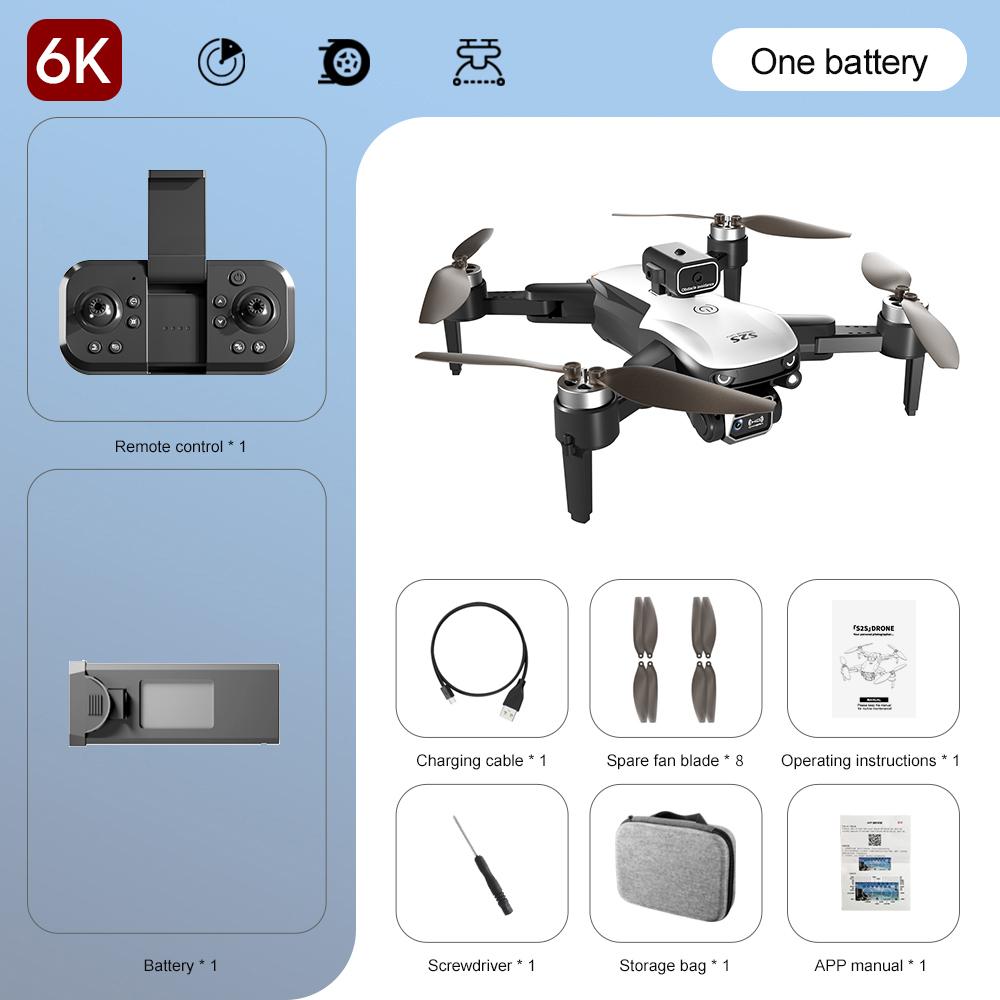 Dronă S2S 8K 5G GPS Fly Toy Fotografie aeriană HD Cameră duală Omnidirecțională Obstacole fără perii Quadrotor de evitare