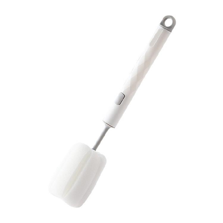 Long Handle Glass Cup Brush Sponge Cleaning Brush Mug Cup Cleaner Practical Tool