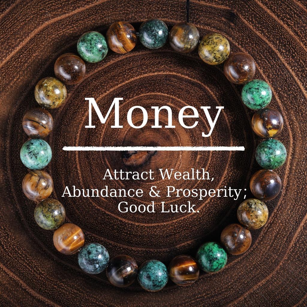 Multicolor Natural Stone Beaded Bracelet With Malachite Tiger Eye Amazonite Vibrant Fashion Jewelry Daily Wear Simple Versatile Accessory