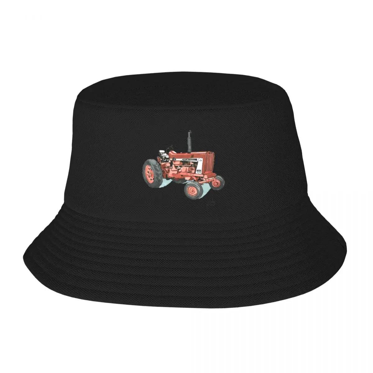 New International Tractor Bucket Hat Funny Hat Rave Streetwear Caps For Unisex Womens