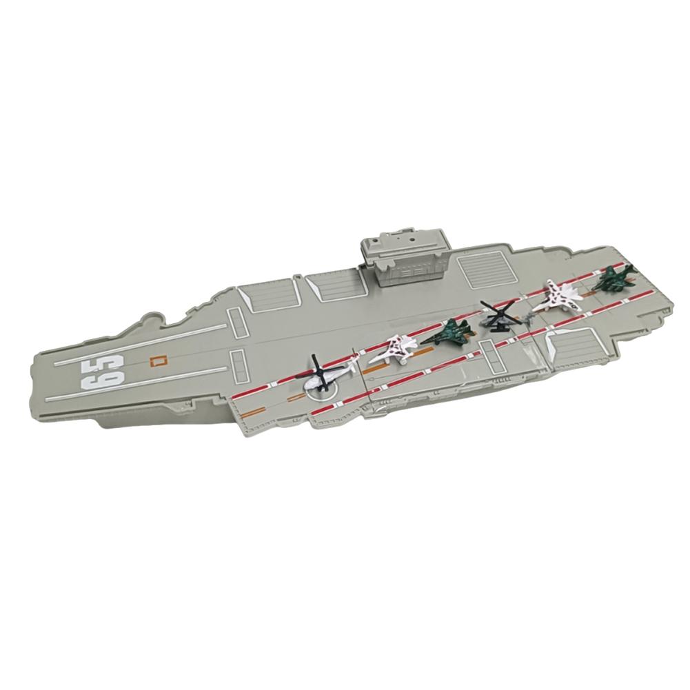 Realistic 3D Model Aircraft Carrier Model Wear-Resistant Ship Toy Boat Ship Models Kit Gift for Kids Children