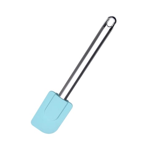 KASHIBAKER Heat-Resistant Silicone Spatula with Detachable Stainless Steel Handle, Perfect for Cooking, Baking, and Cleaning, Dishwasher Safe, Green B