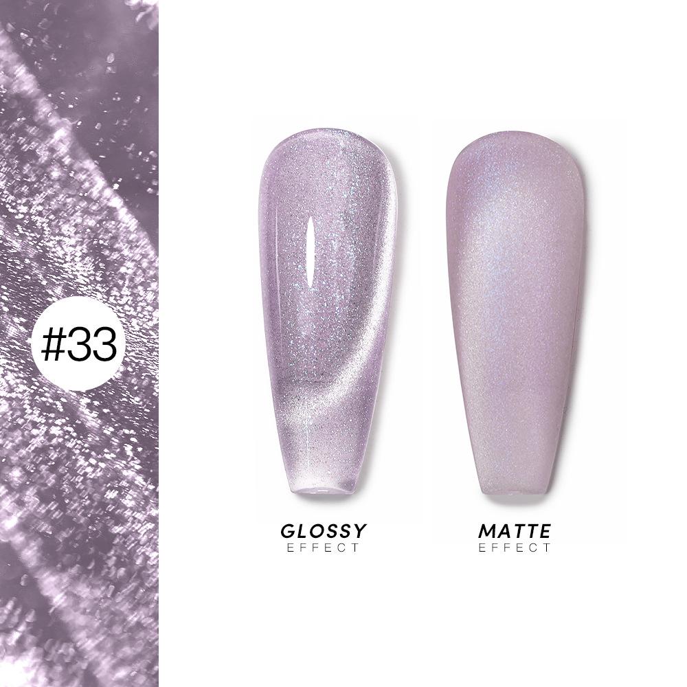 2024 Trendy 36-Color Cat Eye Nail Gel Set - Sparkly UV Gel for Salon Use