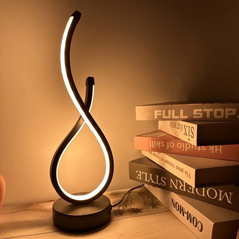 LED Table Lamp USB Bedroom Nightlight Creative Restaurant Coffee Shop Luminescent Decorative Table Lamp