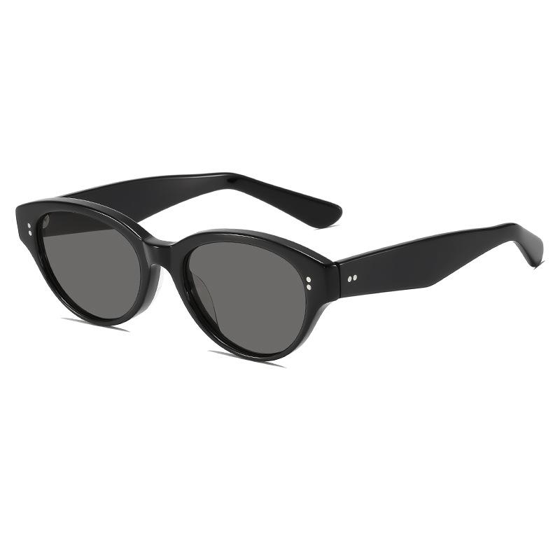 Hot-Selling Cat Eye Sunglasses Women S Sunglasses Advanced Driving Sunscreen Glasses metal hinge