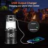 Multi-functional Solar Camping Lantern with USB Charging – Handheld Telescopic Emergency Light