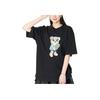 New MLB SS23 Drop Shoulder Sleeve T-Shirt Unisex Black 3ATSE0333-50BKS