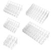 Clear 9/24/36/40 Grids Acrylic Makeup Organizer Lipstick Holder Display Rack Case Cosmetic Nail Polish Make Up Organiser Tool