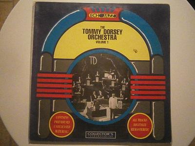 LP Record TOMMY DORSEY & HIS ORCHESTRA - The Tommy Dorsey Orchestra, Volume  EJLP01 Echo Jazz 1989 UK Jazz Used
