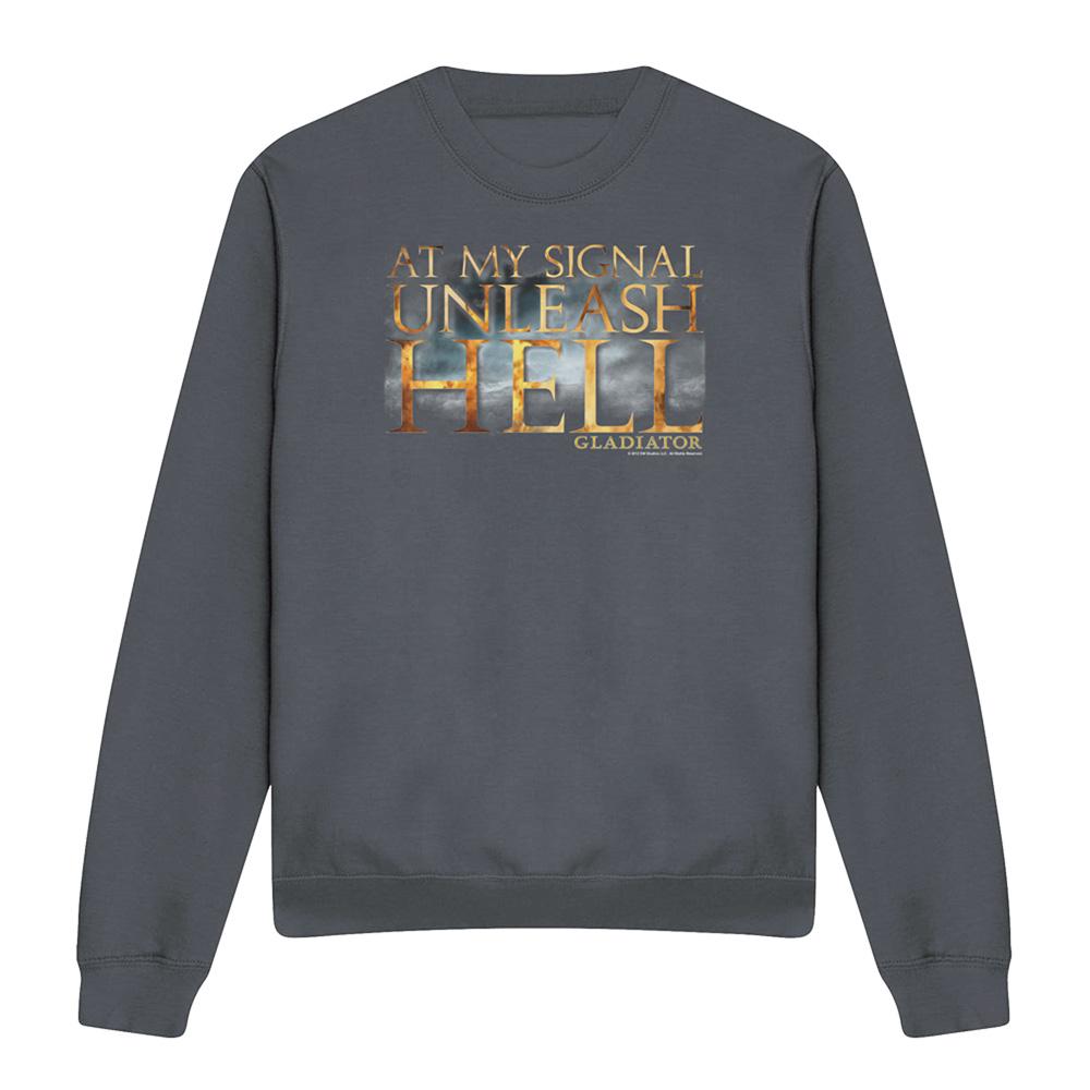 Gladiator Unisex Adult Unleash Hell Sweatshirt