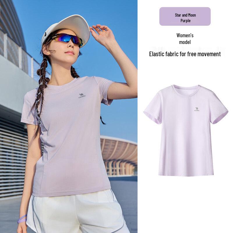 Camel Women s Quick-Dry Running T-Shirt M