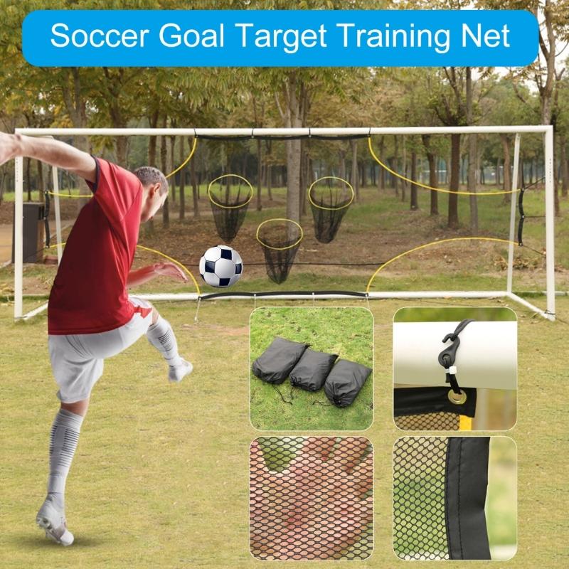 Soccer Net Football Scoring Training Net with Scoring Zones Practice Shots Soccer Targets Sheet Practice Targets Net