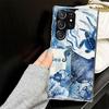 Ocean Starfish Sea Turtle Shark Case for Samsung Galaxy S25 S24 S23 S22 Ultra Soft Phone Cover S25 Edge S21 Plus S20 FE S10 + Bl