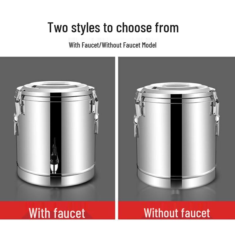 Kuidun Commercial Stainless Steel Insulated Food & Beverage Bucket