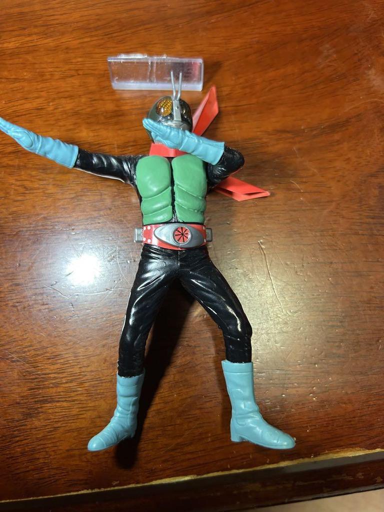 [USED] Kamen Rider No. 2 Dr. Shinigami Squid Devil Figures (5 pieces)
