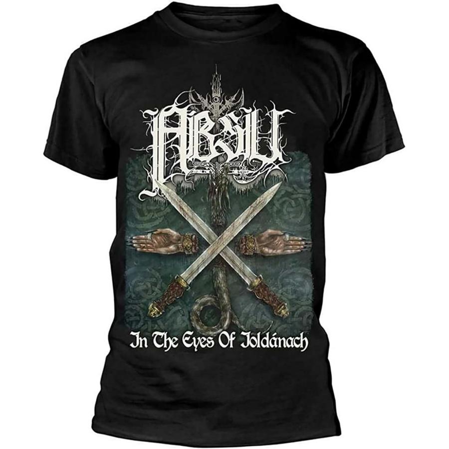 Мужская футболка Absu in The Eyes of Ioldanach S-XXL Черная метал-группа Приталенная мужская125609 Футболки Черный XXXXXL разноцветный