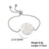 Double Sided Solomon Hexagram Pendant Titanium Steel Bracelet For Women Delicate And Elegant