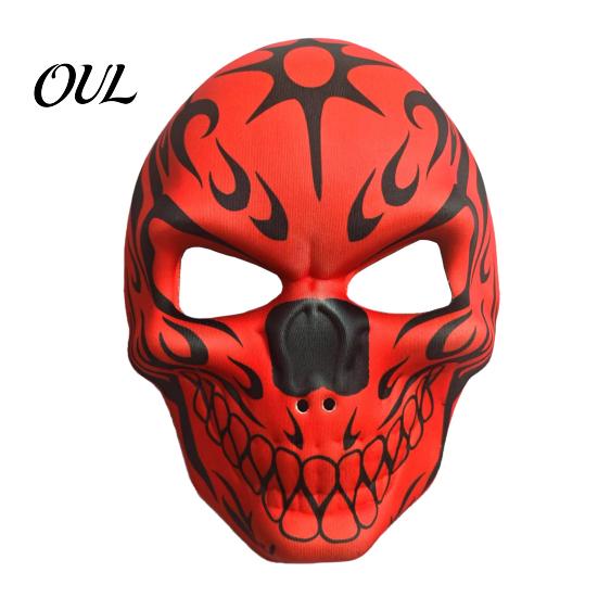 Festival-Kostümzubehör Tag der Toten Totenkopfmaske, Halloween Zucker Vollgesichts-Realistische Maske für Erwachsene Maskenball-Party-Accessoire Cosplay,