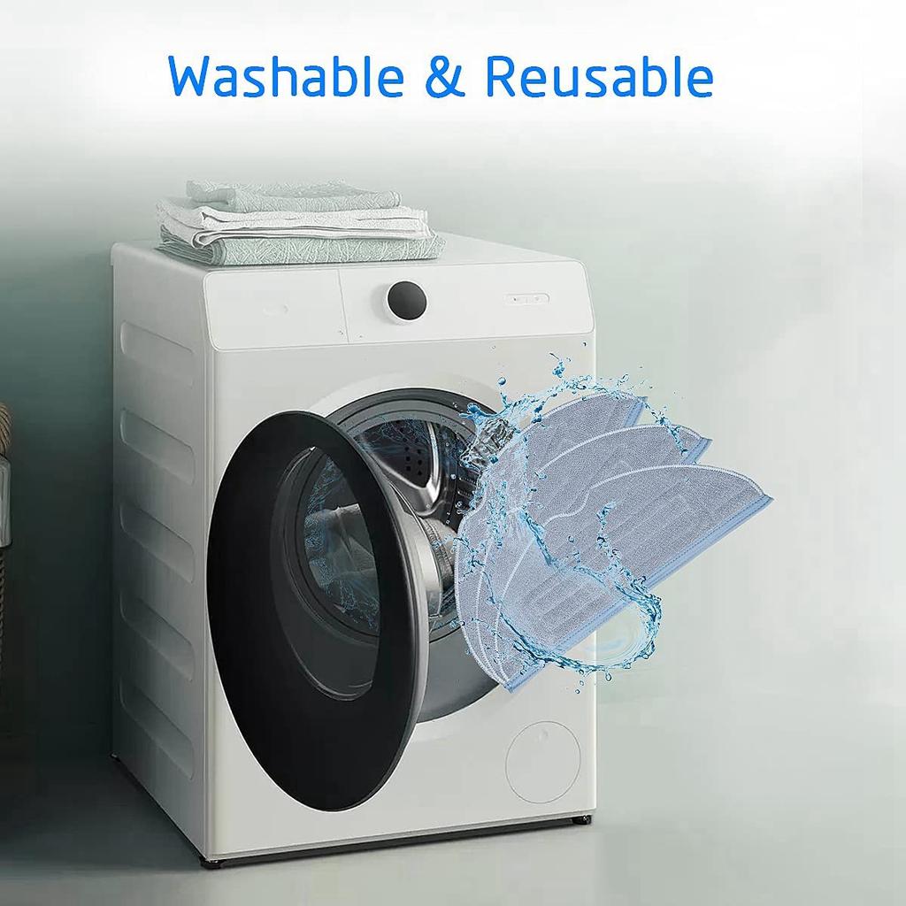 Good-5 Pcs Mop Pads For Xiaomi Roborock S 7 S7 Max T7S T7S Plus Robot Vacuum Replacement Accessories