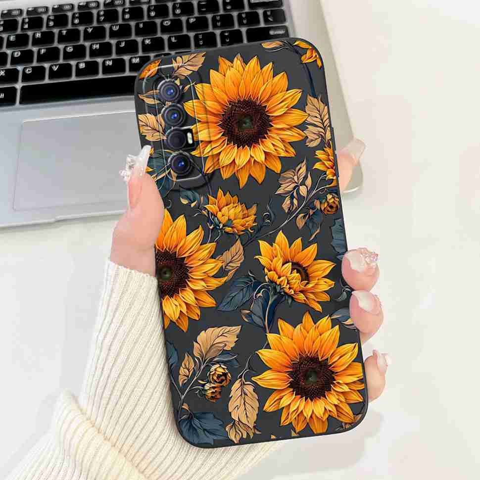New Design Case For Oppo Reno3 Pro 5G CPH2009 Protective Silicone Soft TPU For Oppo Reno 3 Reno3 Pro 5G Phone Cover Shell Case