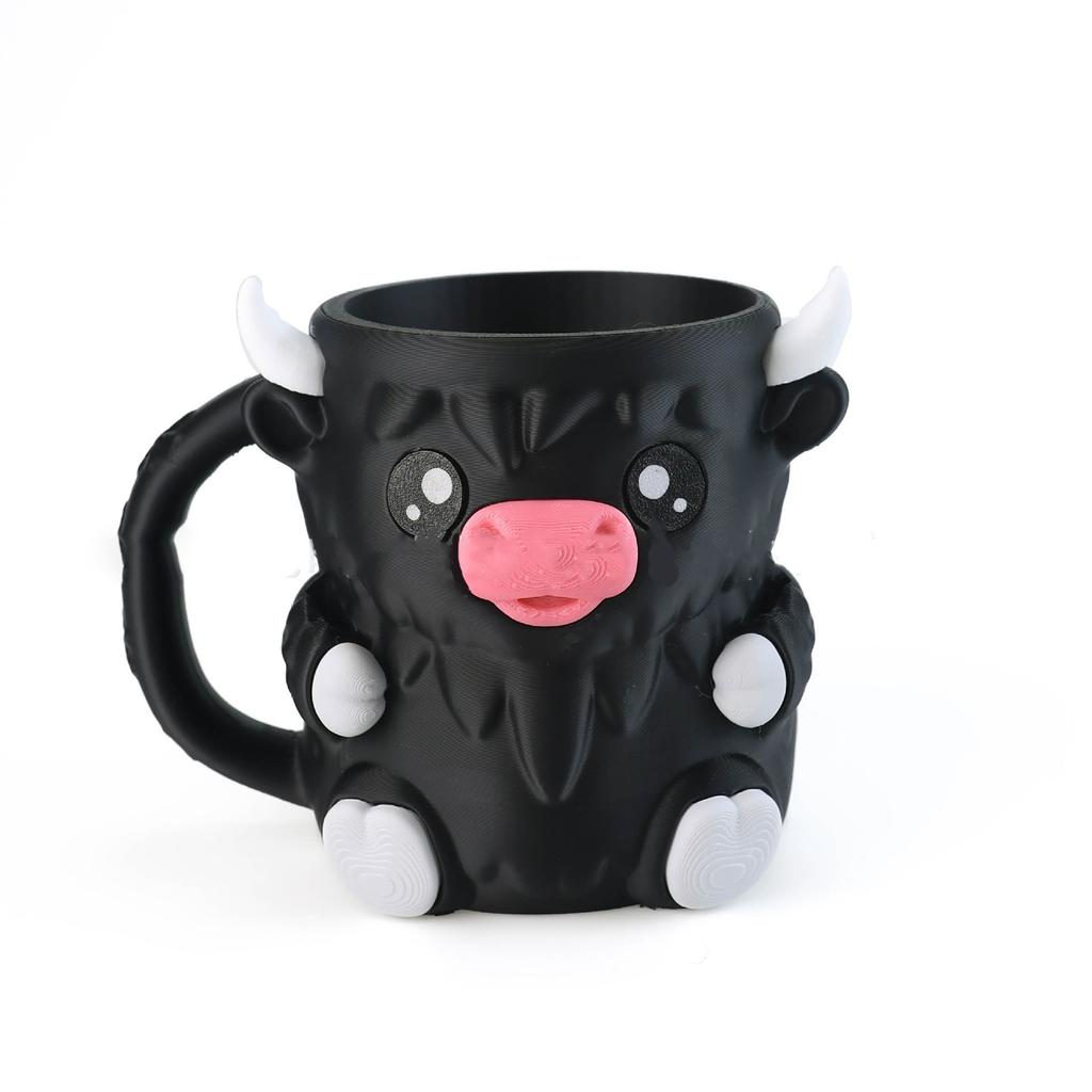 Milk Cow Ice Cream Cup Holder