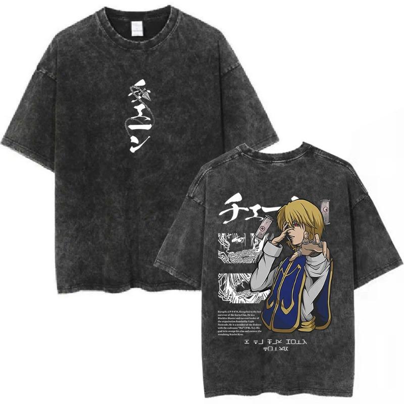 Kingdom hearts Maglietta Lavata 2026 Nuovo Modello personalità Vestiti camicia Abbigliamento per tutto l'anno Streetwear Alla moda Vintage Traspirante