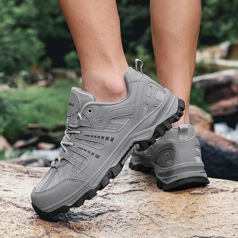 Spring and Autumn New Mesh Sports Outdoor Hiking Shoes Men's and Women's Couples Shoes Fashion Versatile Dad Shoes