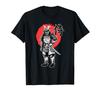 Samurai Schwert und Krieger aus Japan Rüstung T-Shirt