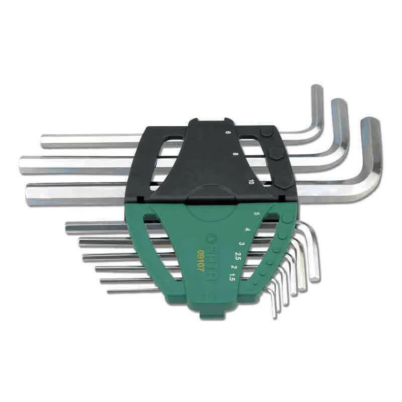 SATA 9-Piece Extended Hex Key Set