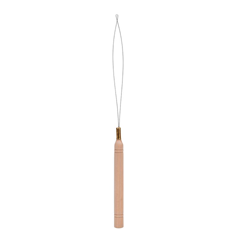 2Pcs Micro Ring Loop Tool Threader Pulling Needle For Human Hair Extension Tool