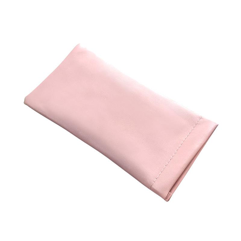 Glasses Bag Sunglasses Sunglasses Men's and Women's Storage Case Shrapnel Automatic Closure Glasses Storage Case Leather Glasses Bag