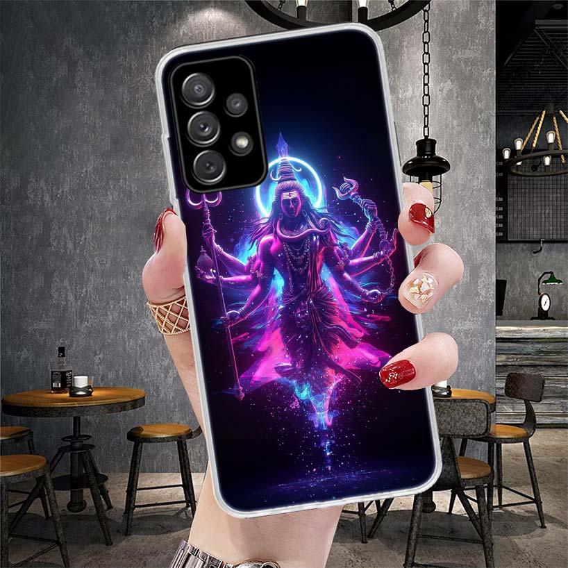 Lord Shiva Hindu God Buddha India Soft Phone Case For Samsung Galaxy S22 S23 S24 S25 Edge S26 Ultra S20 FE S21 Plus + Fundas Coq