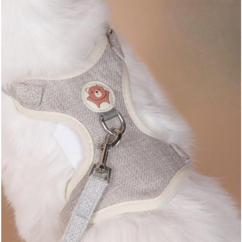 Pet Chest and Back Strap Vest Type Cat Leash, Small and Medium-sized Dog Anti-escape Dog Leash, Telescopic