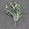 6pcs Simulation Plants PVC Phnom Penh Chlorophytum Comosum Vine Auditorium Decoration Artificial Green Plant Fake Flower