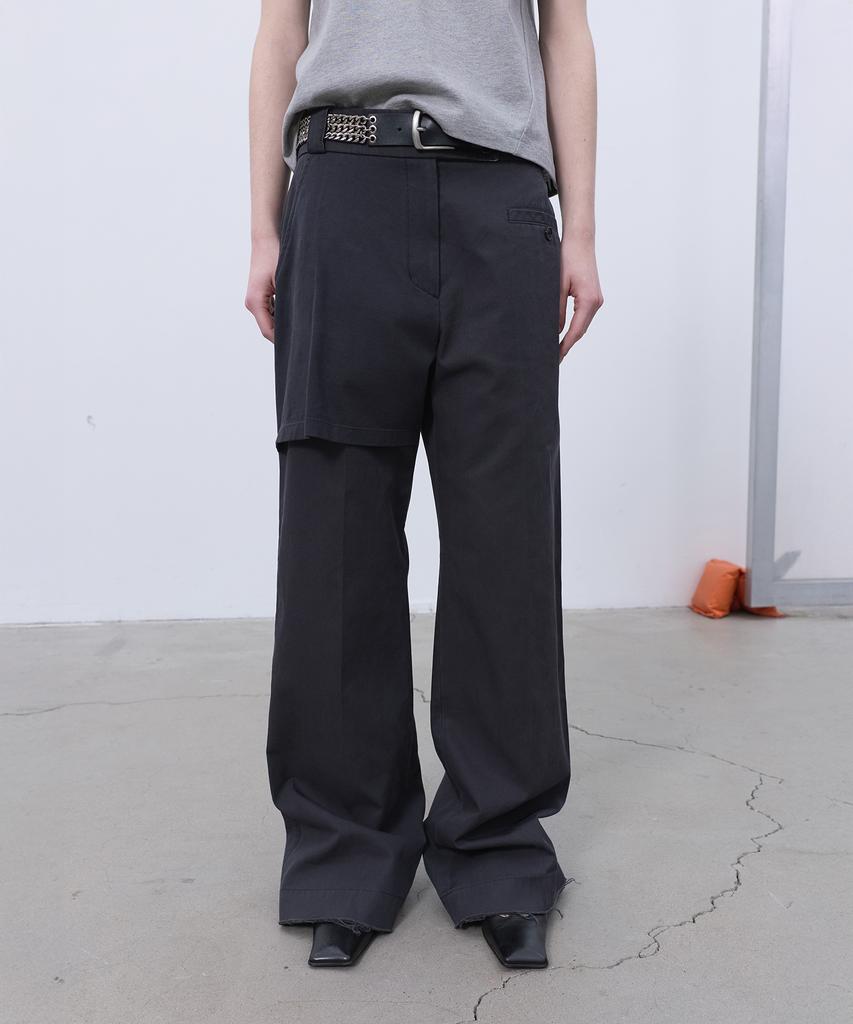 LCDC™ Overlay Straight Pants (Dark Gray)
