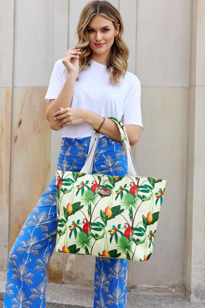 Large, Spring-summer Women's Shopper Bag