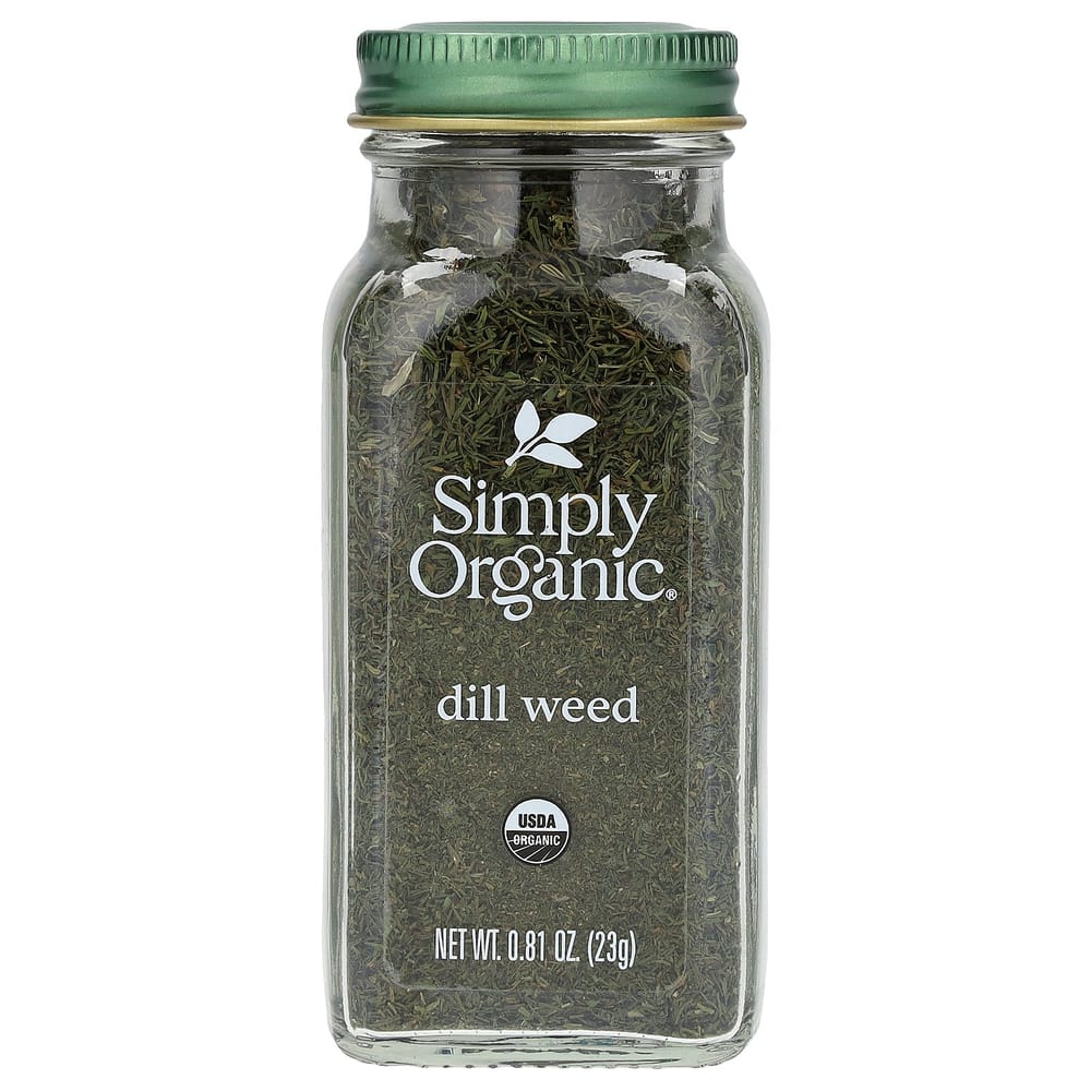 Simply Organics Dill Weed, 23g (0.81oz)