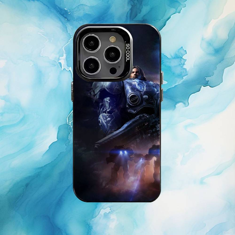 S-Starcrafts-Game-2 Phone Case For iPhone17,16,15,14,13,12,11 Plus,Pro Max Black Candy silver phone case