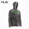 Mens Long Sleeve Fishing Hoodie UPF Sun Protection Quick Dry Outdoor Apparel Lure