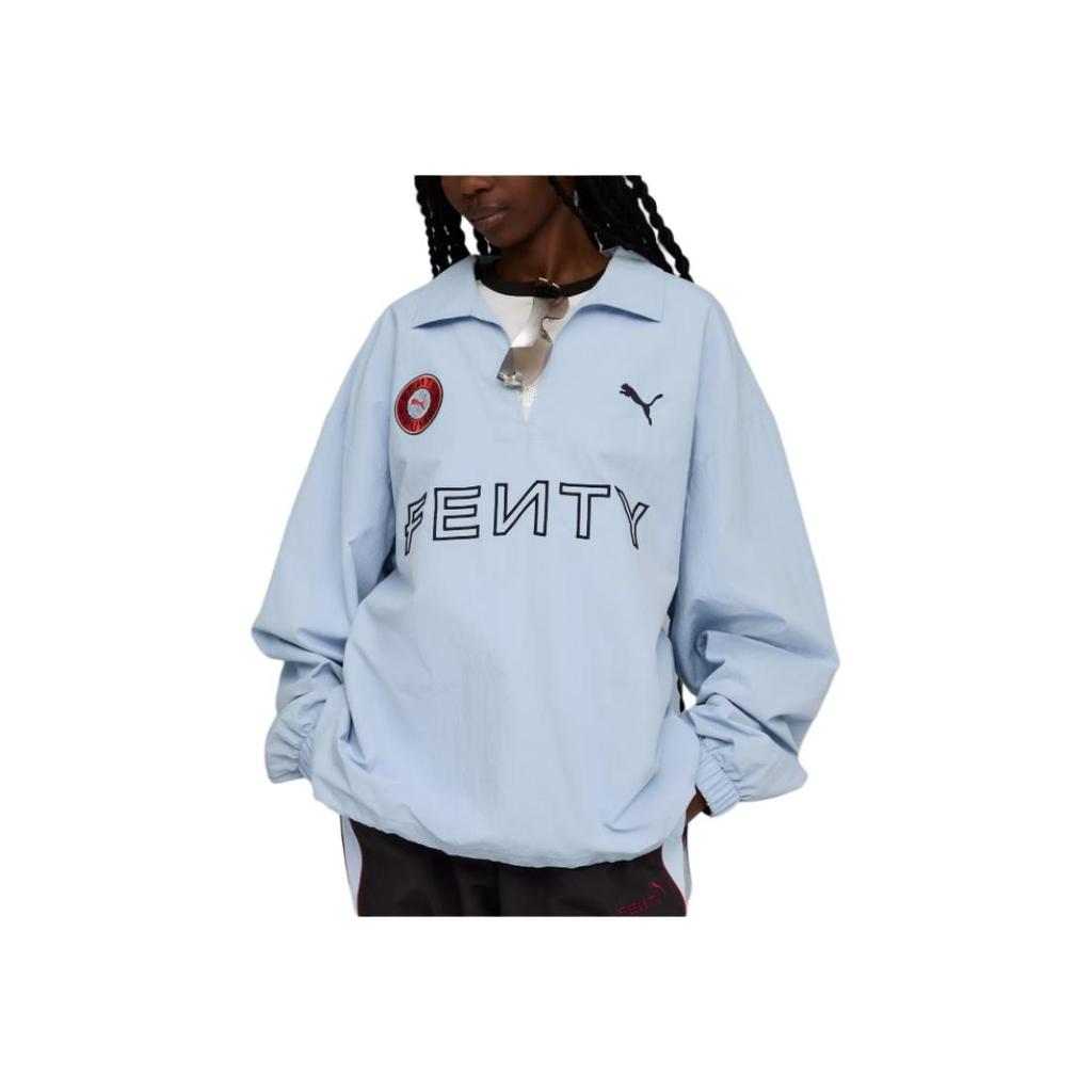 Puma X Fenty Collaboration SS25 Pullover Fashion Versatile Long Sleeve T-Shirt Unisex Tops 635734-48