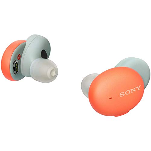 Sony WF-H800 True Wireless Earphones Hi-Res Audio Alexa Built-in 8H Playback Compact Lightweight Microphone Orange 2020 Model