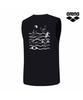 Alena Arena X Jeon Hwang-Il Unisex Sleeveless Rash Guard A6Bc1Rr94Blk