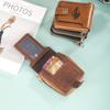Men's Wallet, Retro Fashion Zipper Bag, Ultra-light and Large-capacity Multi-card Slot, Women's Bag, Thickened Card Holder