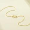 Romantic Bowknot Necklace Dainty Horse Pendant Necklace Cute Pony Necklace for Women Minimalist Animal Jewelry Gift for Her