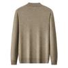 Men's 100% Pure Wool Cable Knit Round Neck Sweater