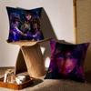 Divine Seal Throne Cushion Cover Anti-dustmite Pillowcase Invisible Zipper Silky Short Plush Sofa Cushion Cover
