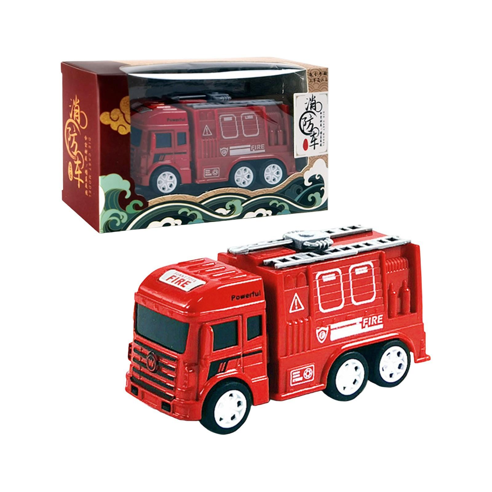 

Alloy Car Model Simulation Fire Truck Toy Children s Toy Car Sunbathing Water Truck Toy Simulation Model One Size